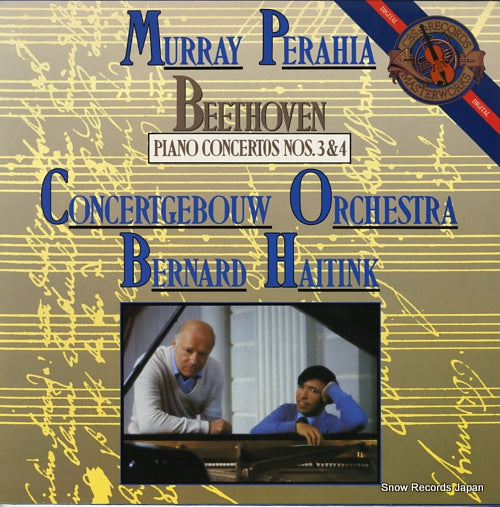 PERAHIA, MURRAY beethoven; piano concerto nos.3 & 4 IM39814