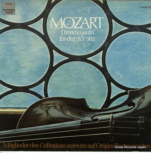 MITGLIEDER DES COLLEGIUM AUREUM mozart; divertimento es-dur kv563 1C065-99726