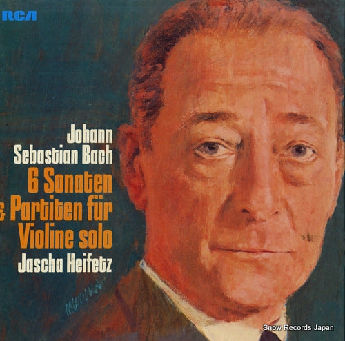 HEIFETZ, JASCHA bach; 6 sonaten & partiten fur violine solo SMA25092-R