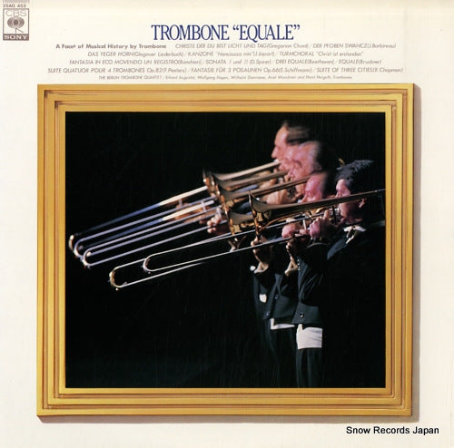 BERLIN TROMBONE QUARTET, THE trombone "equale" 25AG453