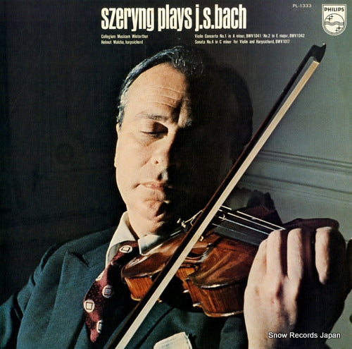 SZERYNG, HENRYK plays j.s.bach PL-1333