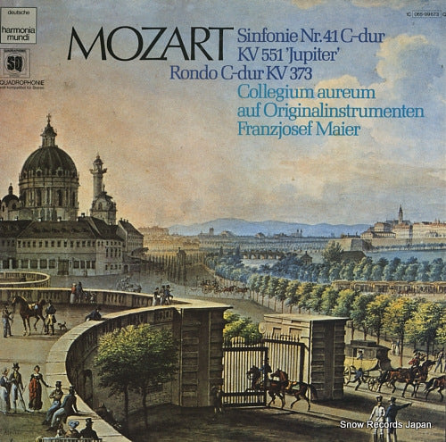 COLLEGIUM AUREUM mozart; sinfonie nr.41 c-dur kv551 "jupiter" 1C065-99673Q