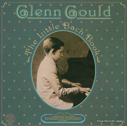 GOULD, GLENN the little bach book M36672