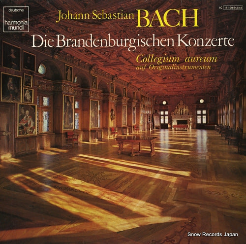 COLLEGIUM AUREUM bach; die brandenbergischen konzerte 1C151-99643/44