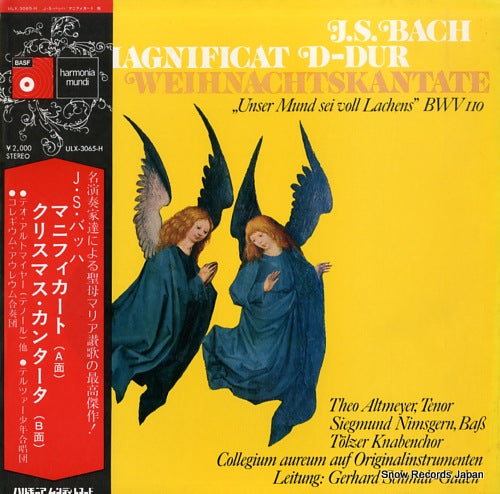 COLLEGIUM AUREUM bach; magnificat d- dur bwv 243 ULX-3065-H