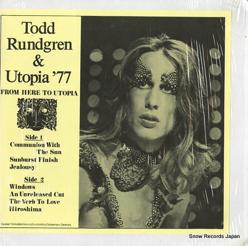 RUNDGREN, TODD, AND UTOPIA from here to utopia TODD-1