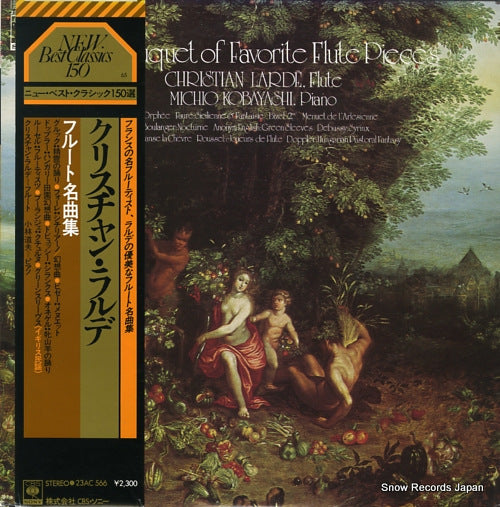 LARDE, CHRISTIAN the bouquet of favorite flute pieces 23AC566
