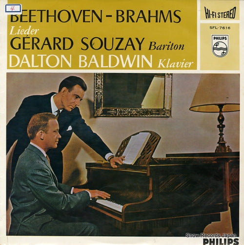 SOUZAY, GERARD beethoven; an die ferne geliebte op.98 SFL-7616