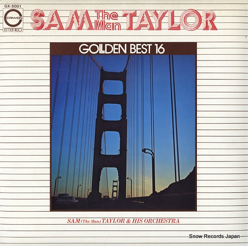 TAYLOR, SAM sam the man taylor golden best 16 GX-5001
