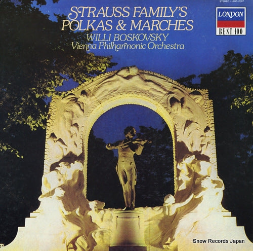 BOSKOVSKY, WILLI strauss; family's polkas & marches L20C-2097