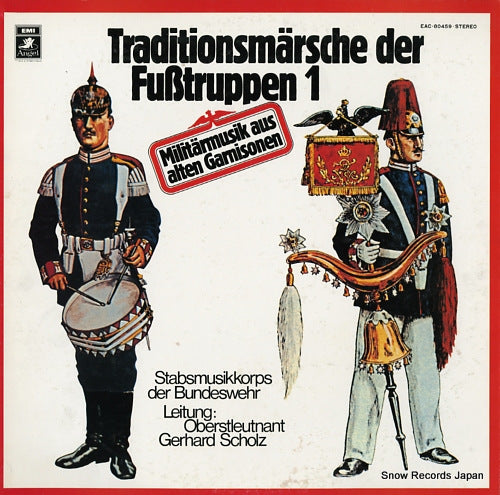 SCHOLZ, MAJOR traditionsmarsche der fusstruppen 1 EAC-80459