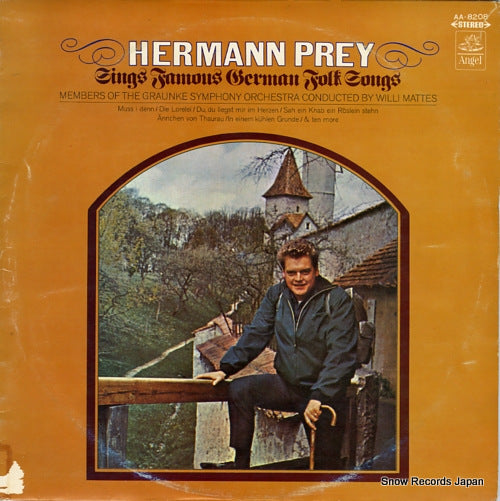 PREY, HERMANN sings famous german folksongs AA-8208