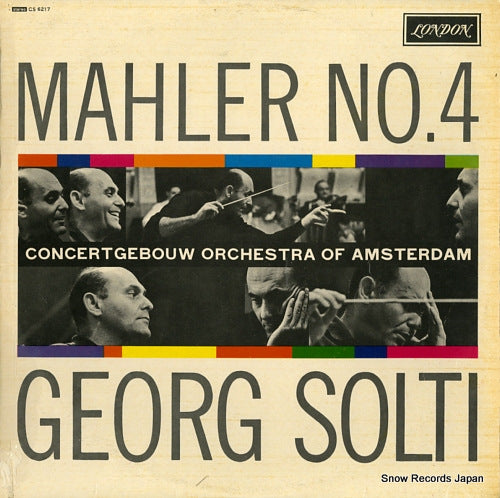 SOLTI, GEORG mahler; symphony no.4 in g major CS6217