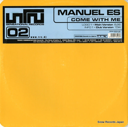ES, MANUEL come with me SENS2003-02