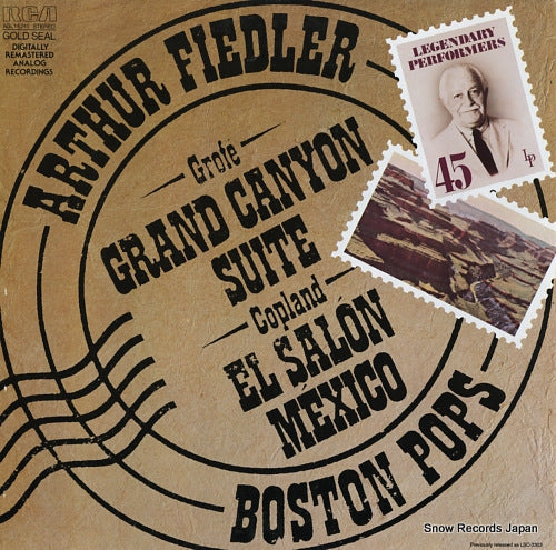 FIEDLER, ARTHUR grofe; grand canyon suite AGL1-5245