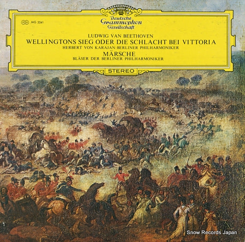 KARAJAN, HERBERT VON mozart; wellingtons sieg oder die schlacht bei vittoria MG2241