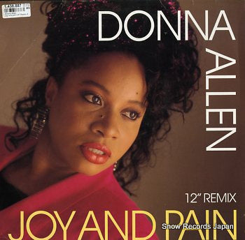 ALLEN, DONNA joy and pain 12257