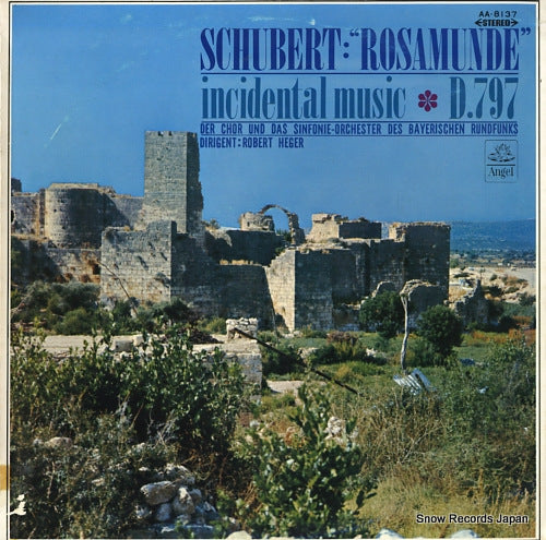 HEGER, ROBERT schubert; "rosamunde" incidental music d.797 AA-8137