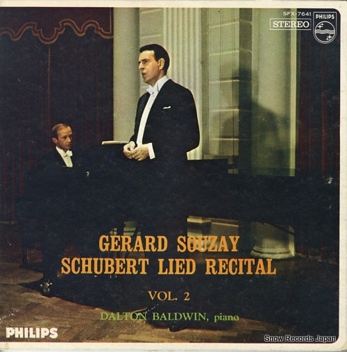 SOUZAY, GERARD schubert lied recital SFX-7641