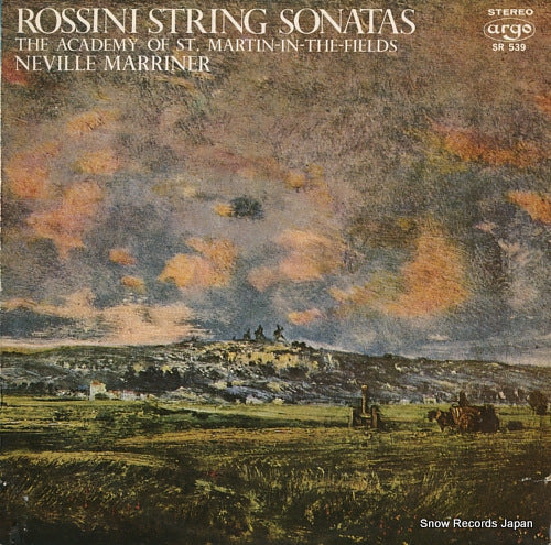MARRINER, NEVILLE rossini; string sonatas SR539