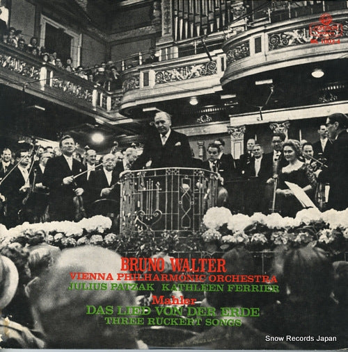 WALTER, BRUNO mahler; das lied von der erde ML1003-4