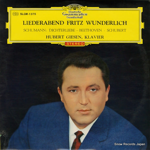 FRITZ, WUNDERLICH liederabend flitz wunderlich SLGM-1375