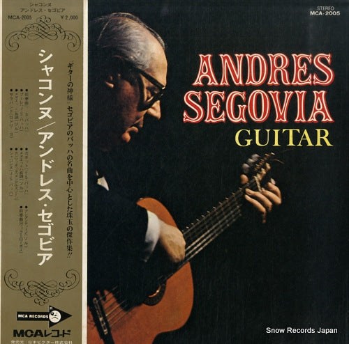 SEGOVIA, ANDRES chaconne MCA-2005