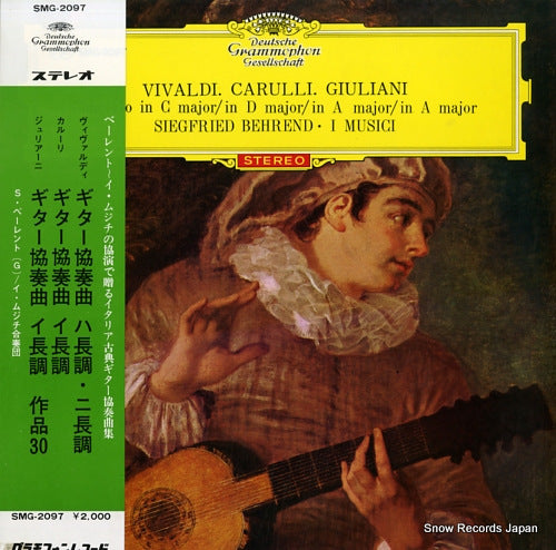 BEHREND, SIEGFRIED vivaldi; concerto in c major SMG-2097