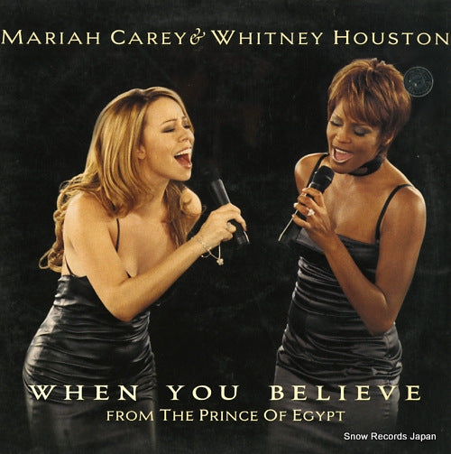 CAREY, MARIAH, AND WHITNEY HOUSTON when you believe (from the prince of egypt) COL6665206