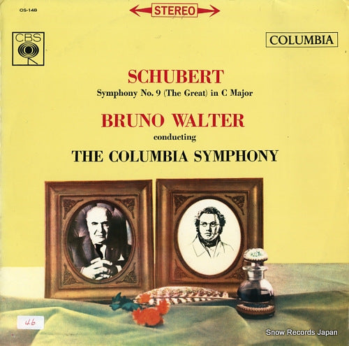 WALTER, BRUNO schubert; symphony no.9 (the great) in c major OS-148