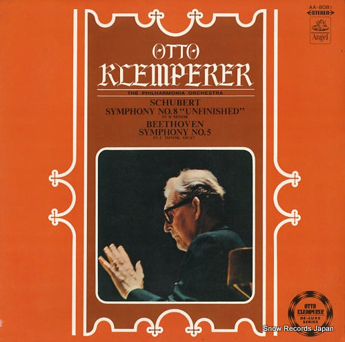KLEMPERER, OTTO schubert; symphony no.8 "unfinished" in b minor AA-8081