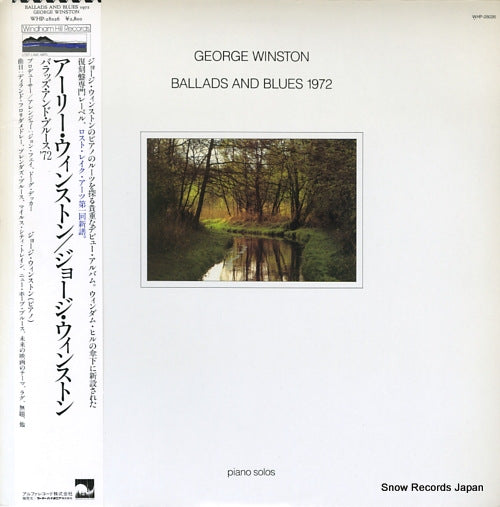 WINSTON, GEORGE ballads and blues 1972 WHP-28026