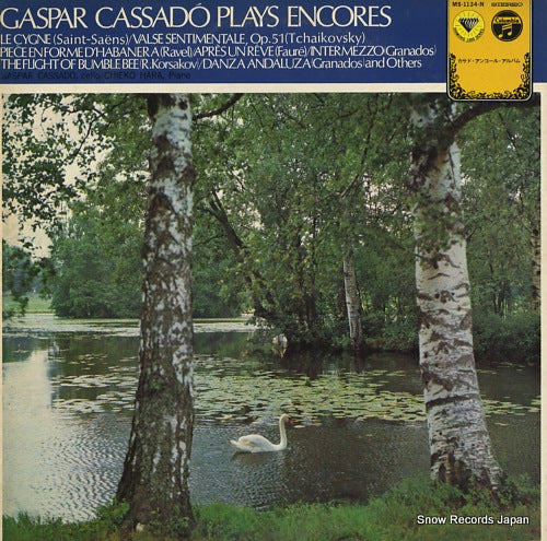 CASSADO, GASPAL gaspar cassado plays encores MS-1134-N