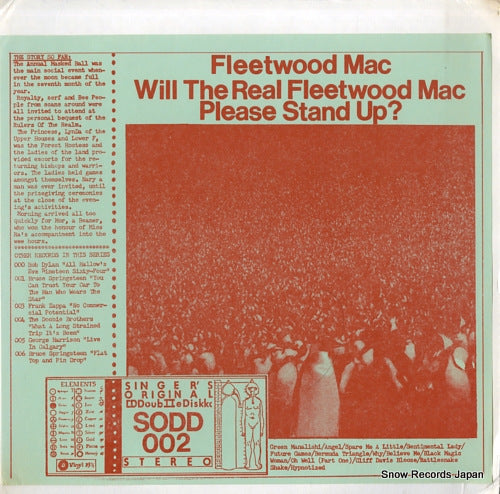 FLEETWOOD MAC will the real fleetwood mac please stand up? SODD002