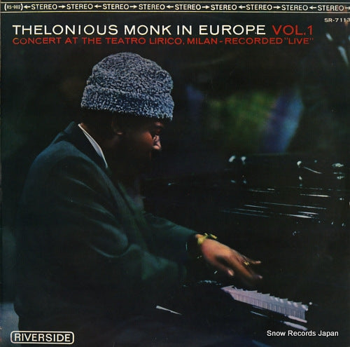 MONK, THELONIOUS in europe vol.1 SR-7113