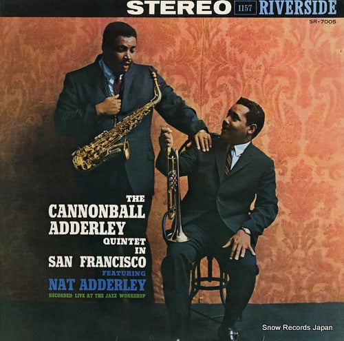 ADDERLEY, CANNONBALL the cannonball adderley quintet in san francisco SR-7005