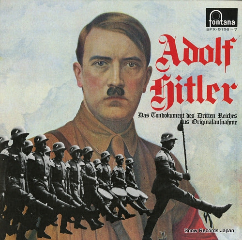 HITLER, ADOLF das condokument des dritten reiches aus originalaufnahme SFX-5156