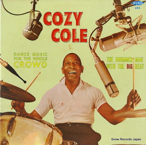 COLE, COZY the drummer man with the big beat / music for the whole crowd K-12-673