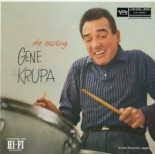 KRUPA, GENE the exciting gene krupa MV2594