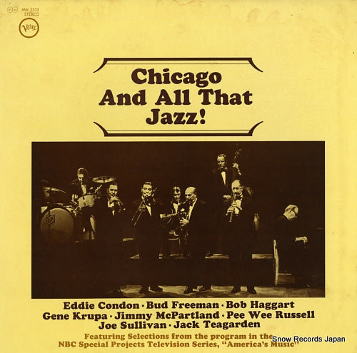 CONDON, EDDIE chicago and all that jazz! MV2535