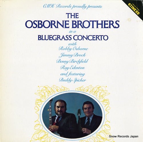 OSBORNE BROTHERS, THE bluegrass concerto CMH-6231