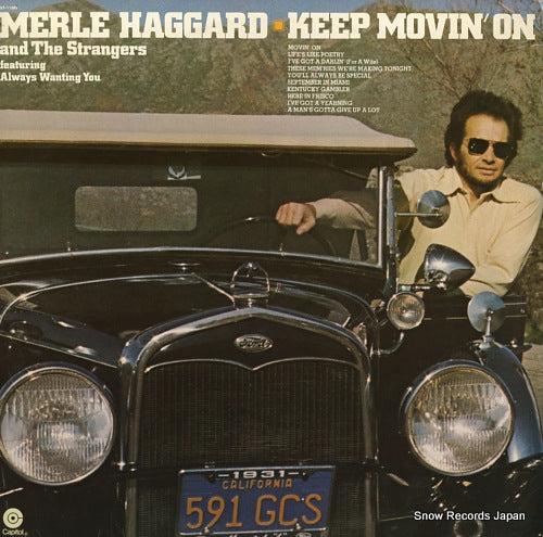 HAGGARD, MERLE, AND THE STRANGERS keep movin' on ST-11365