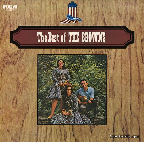 BROWNS, THE the best of the browns RA-5535(S)