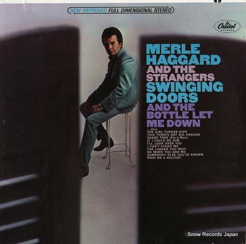 HAGGARD, MERLE, AND THE STRANGERS swinging doors and the bottle let me down ST2585