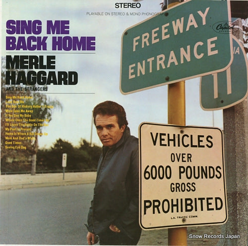 HAGGARD, MERLE, AND THE STRANGERS sing me back home ST2848
