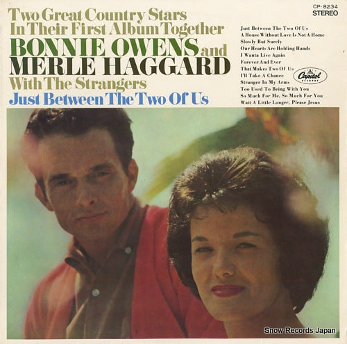OWENS, BONNIE, AND MERLE HAGGARD just between the two of us CP-8234