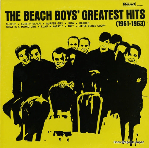 BEACH BOYS, THE the beach boys' greatest hits (1961-1963) WDS-688