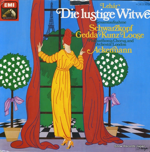 ACKERMANN, OTTO lehar; die lustige witwe 1C149-03116/17