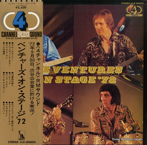 VENTURES, THE on stage '72 LLZ-80003