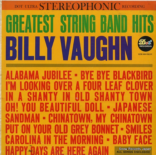 VAUGHN, BILLY greatest string band hits DLP25409